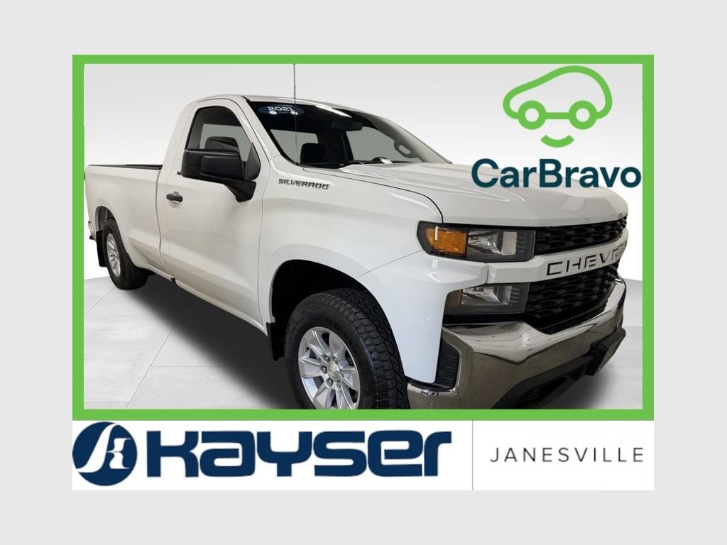 Used 2021 Chevrolet Silverado 1500 Work Truck Truck Regular Cab