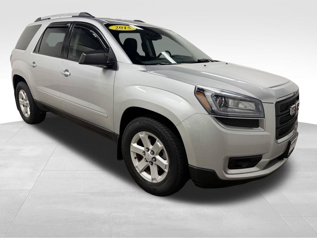 Used 2015 GMC Acadia SLE2 with VIN 1GKKVPKD4FJ102959 for sale in Janesville, WI