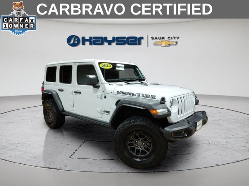 Certified 2023 Jeep Wrangler High Tide SUV