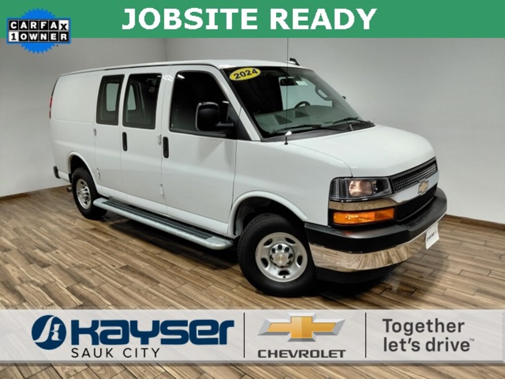 Used 2024 Chevrolet Express 2500 Work Van Cargo Van