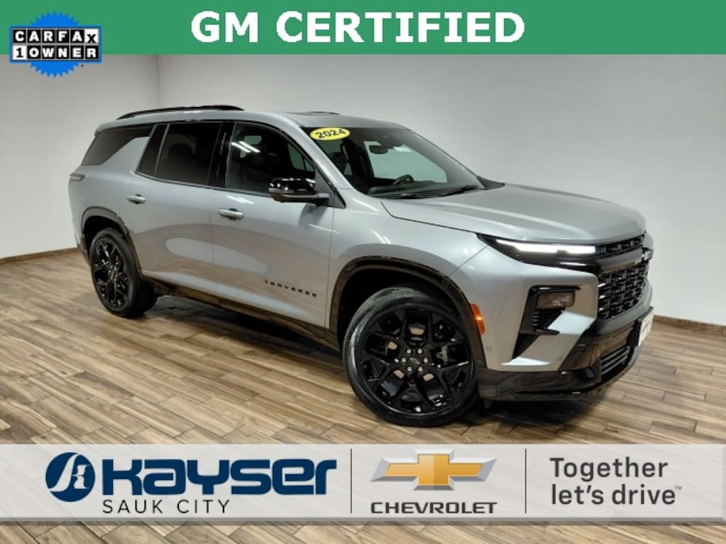 Certified 2024 Chevrolet Traverse RS SUV