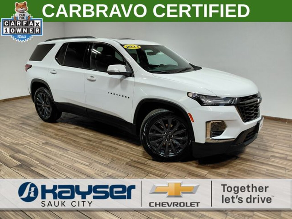 Certified 2023 Chevrolet Traverse RS SUV