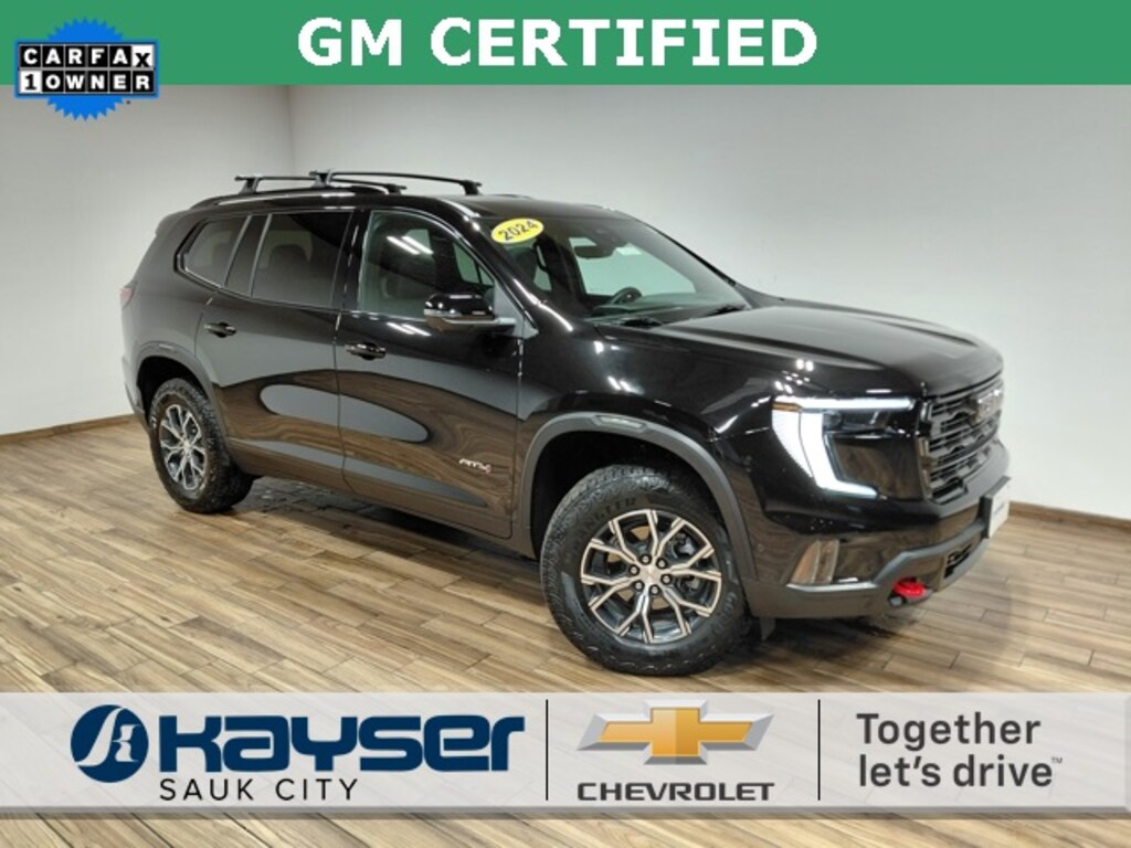 Certified 2024 GMC Acadia AT4 SUV