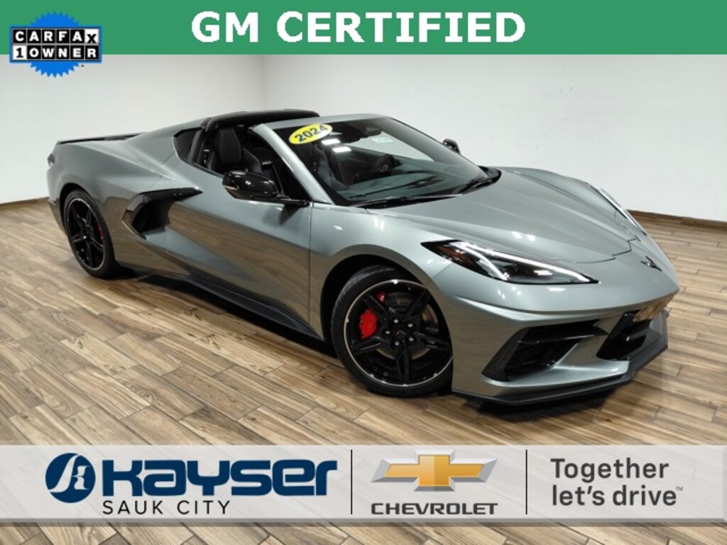 Certified 2024 Chevrolet Corvette Stingray Coupe