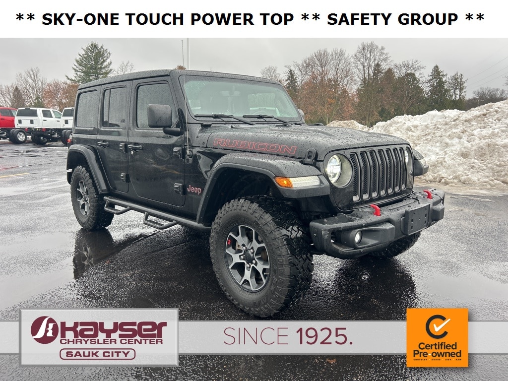 Certified 2019 Jeep Wrangler Unlimited Rubicon 4x4 SUV