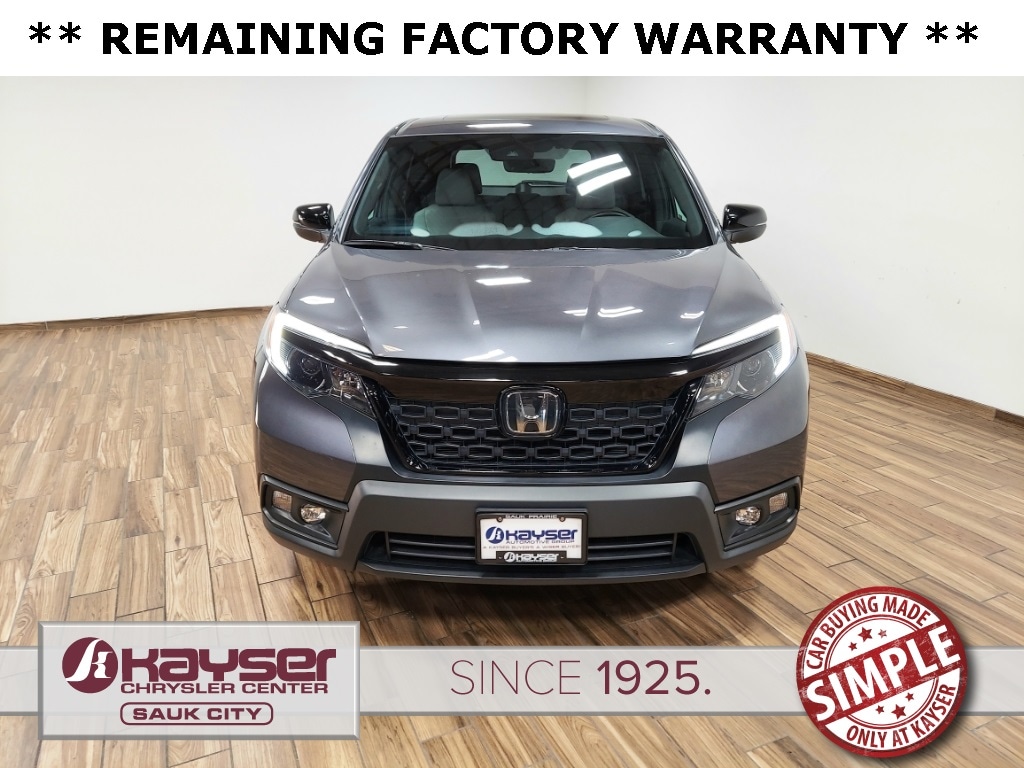 Used 2021 Honda Passport EX-L with VIN 5FNYF8H53MB034795 for sale in Sauk City, WI