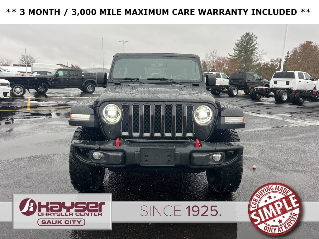 Certified 2019 Jeep Wrangler Unlimited Rubicon 4x4 SUV