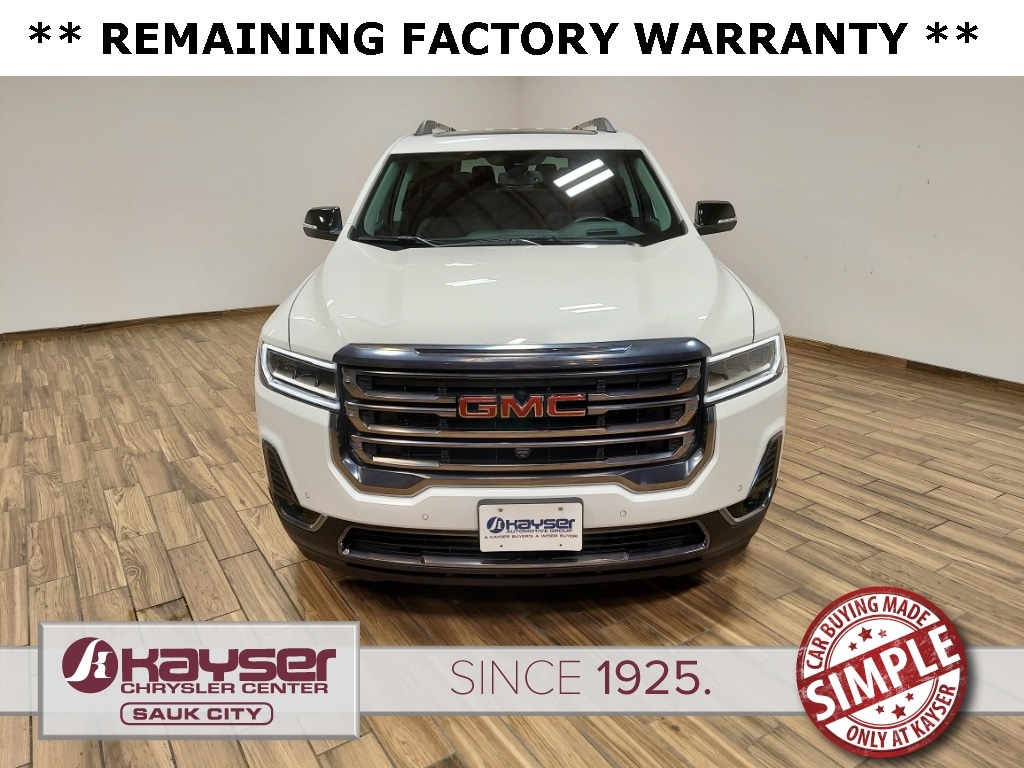 Used 2022 GMC Acadia AT4 with VIN 1GKKNLLS7NZ177127 for sale in Sauk City, WI