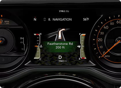 Digital cluster display