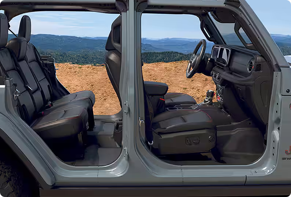 Wrangler interior comfort