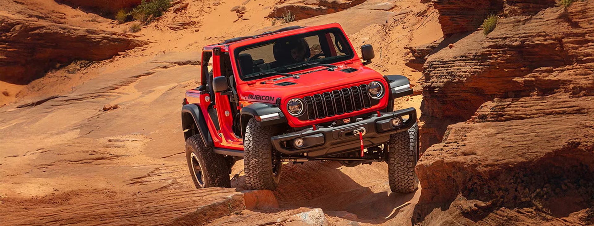 Jeep Wrangler scenic drive