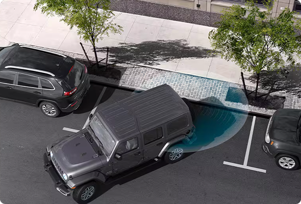 ParkSense rear park assist