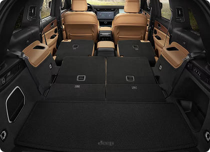 Second- And Third-Row Seats Folded