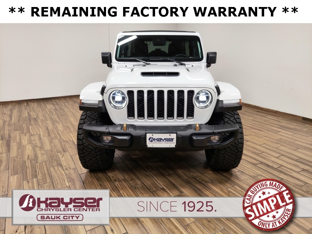 Used 2021 Jeep Wrangler Unlimited Rubicon 392 with VIN 1C4JJXSJ9MW735840 for sale in Sauk City, WI