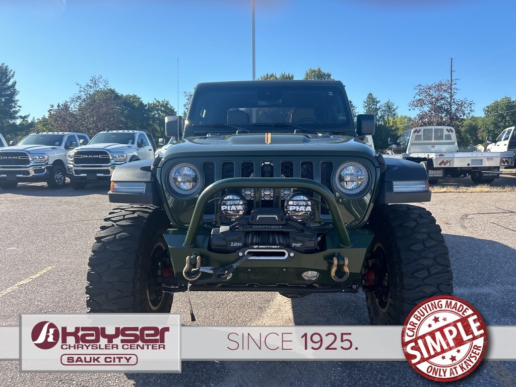 Used 2022 Jeep Gladiator Rubicon with VIN 1C6JJTBM6NL111667 for sale in Sauk City, WI