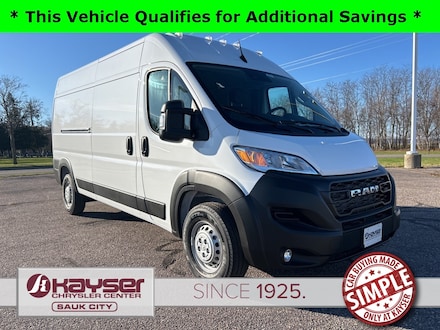 2025 Ram ProMaster PROMASTER 2500 TRADESMAN CARGO VAN HIGH ROOF 159' Cargo Van