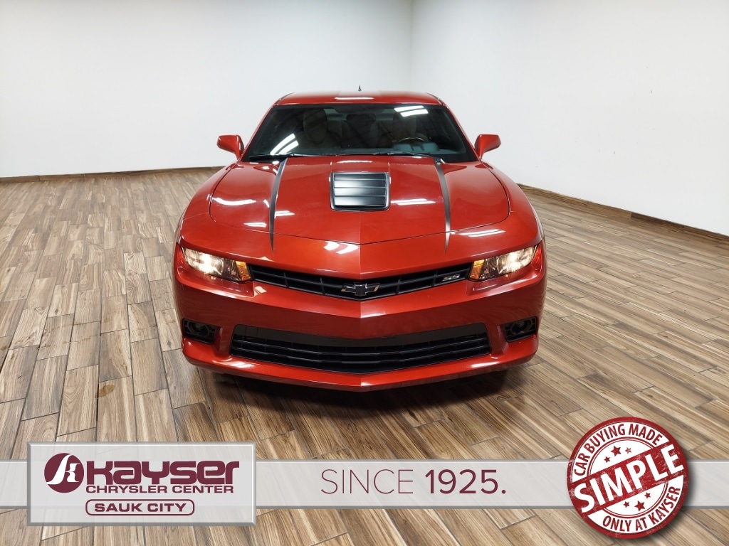 Used 2014 Chevrolet Camaro 2SS with VIN 2G1FK1EJ4E9289997 for sale in Sauk City, WI