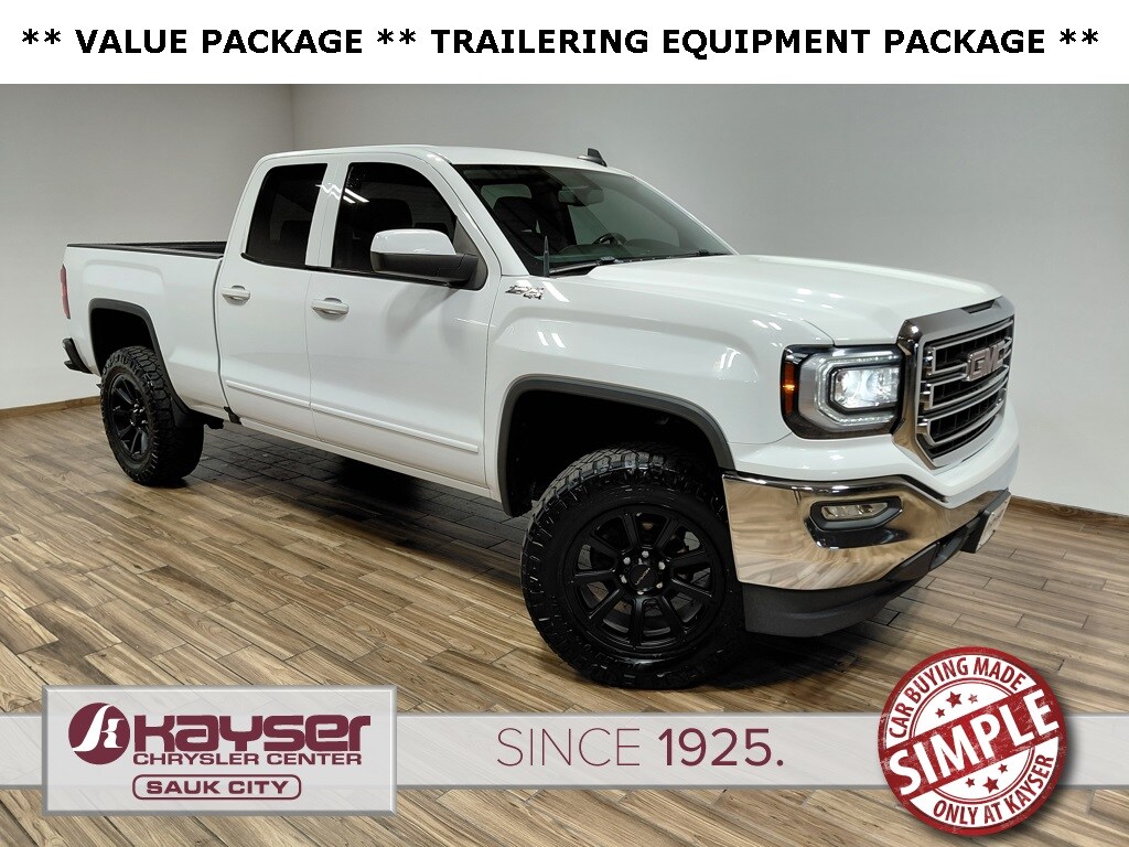 Used 2018 GMC Sierra 1500 SLE Truck Double Cab