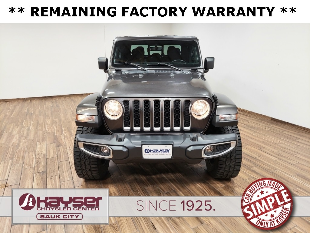 Used 2022 Jeep Gladiator Overland with VIN 1C6HJTFG6NL121487 for sale in Sauk City, WI