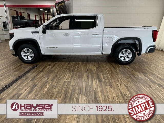 Used 2024 GMC Sierra 1500 SLE with VIN 1GTUUBED7RZ233718 for sale in Watertown, WI