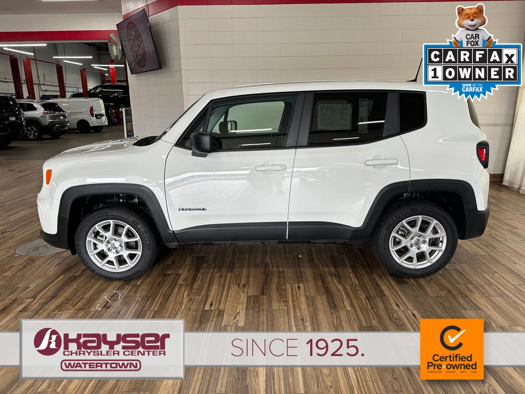 Certified 2023 Jeep Renegade Latitude with VIN ZACNJDB18PPP70285 for sale in Watertown, WI