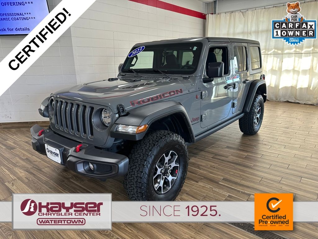 Certified 2023 Jeep Wrangler Rubicon SUV