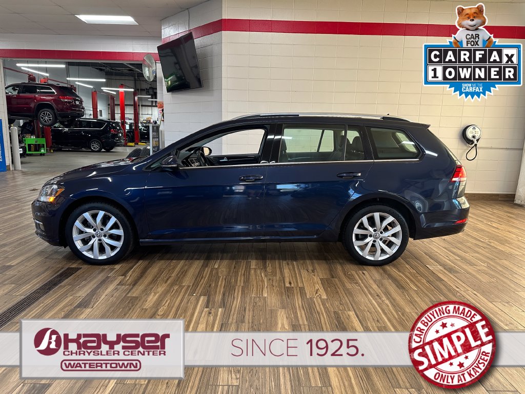Used 2018 Volkswagen Golf SportWagen SEL with VIN 3VWL17AU3JM763274 for sale in Watertown, WI