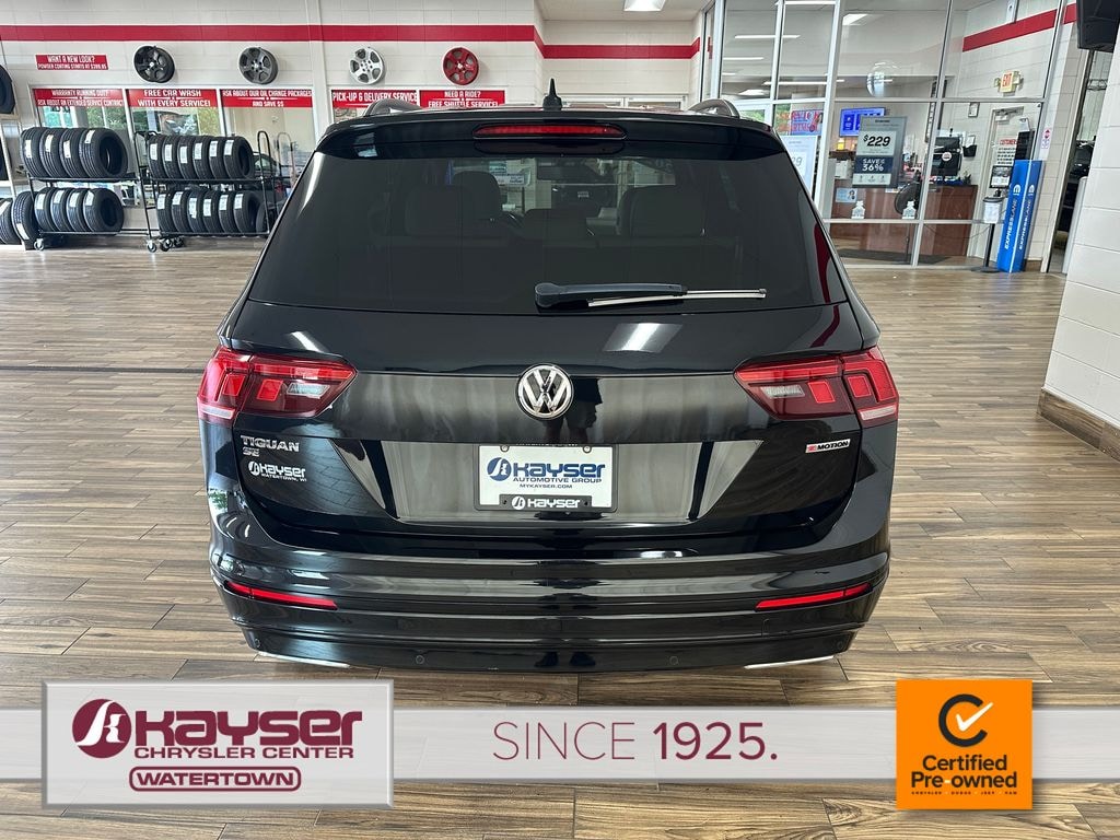 Certified 2020 Volkswagen Tiguan 2.0T SE R-Line Black SUV