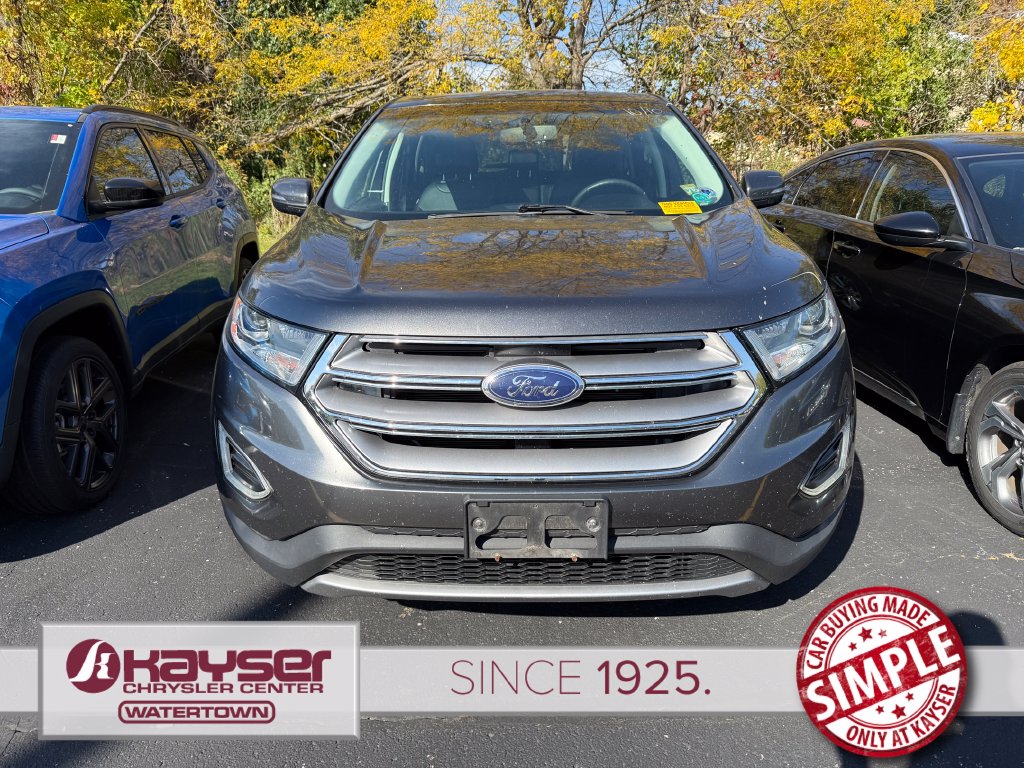 Used 2015 Ford Edge SEL with VIN 2FMTK4J93FBB65457 for sale in Watertown, WI