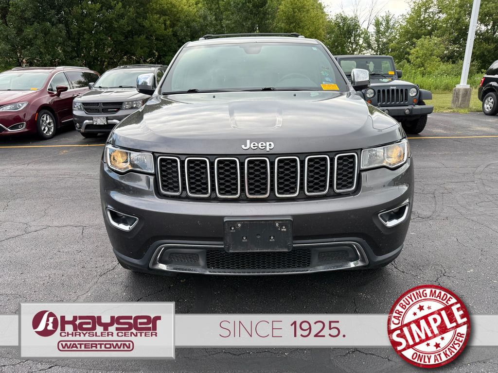 Used 2017 Jeep Grand Cherokee Limited with VIN 1C4RJFBG8HC810584 for sale in Watertown, WI