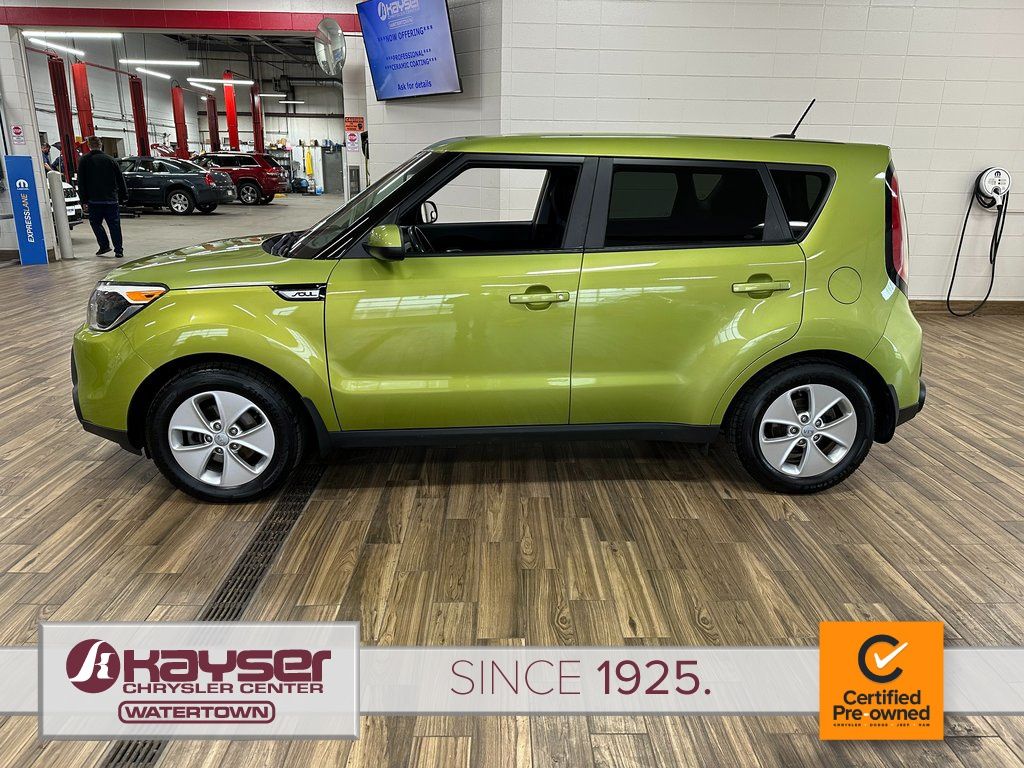 Certified 2016 Kia Soul Base with VIN KNDJN2A23G7838476 for sale in Watertown, WI