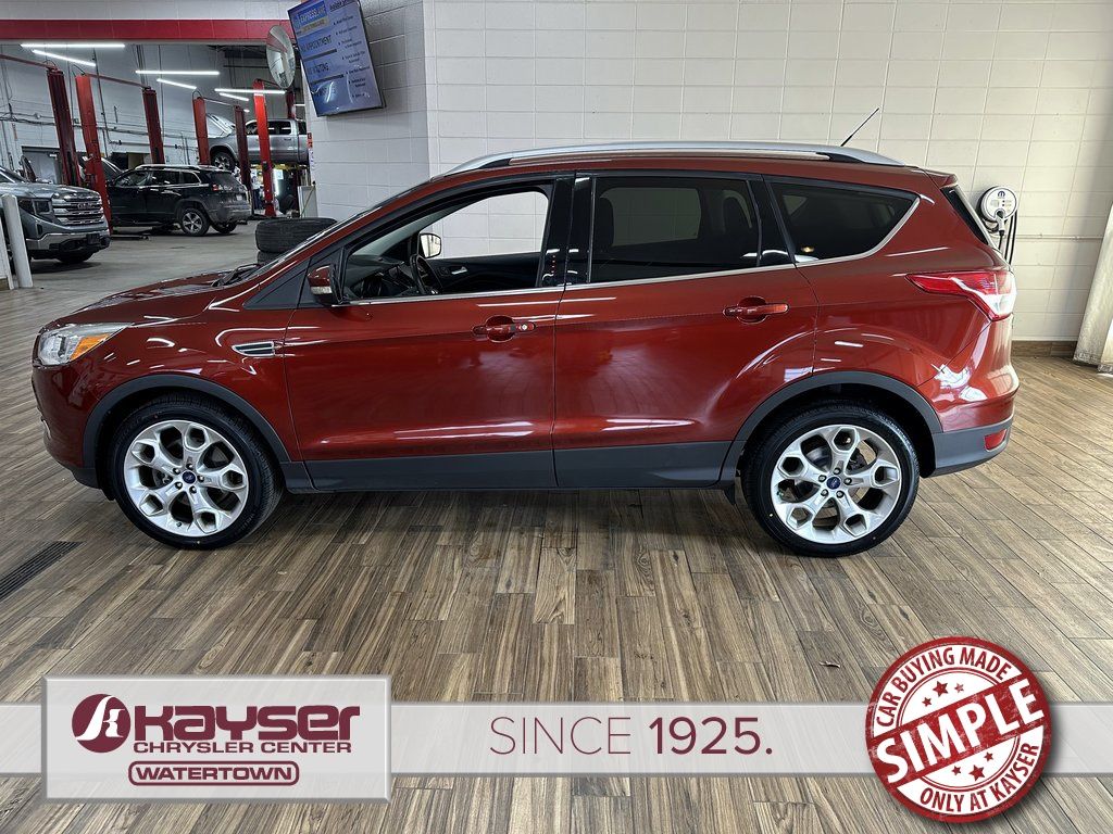 Used 2014 Ford Escape Titanium with VIN 1FMCU9J90EUA82570 for sale in Watertown, WI