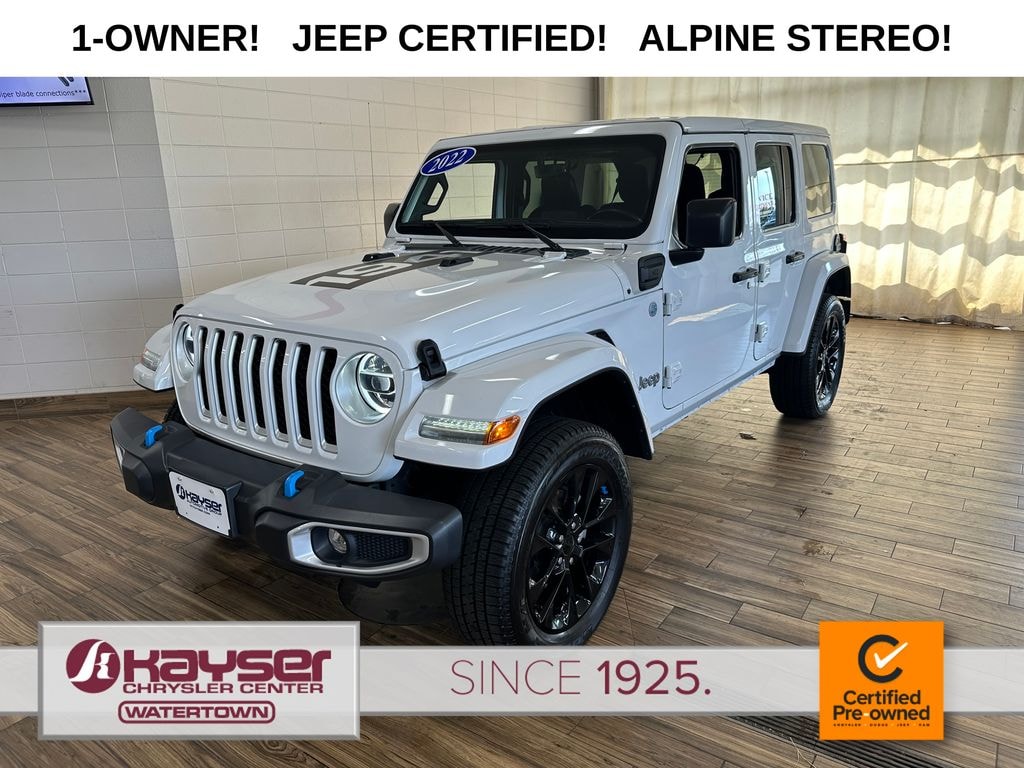 Certified 2022 Jeep Wrangler Unlimited Sahara 4xe SUV