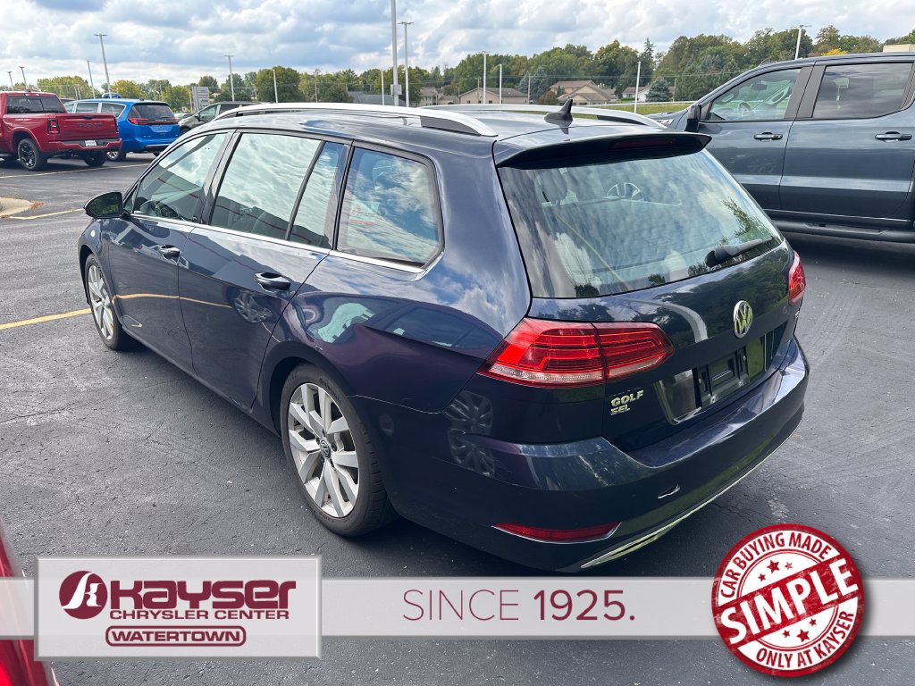 Used 2018 Volkswagen Golf SportWagen SEL with VIN 3VWL17AU3JM763274 for sale in Watertown, WI
