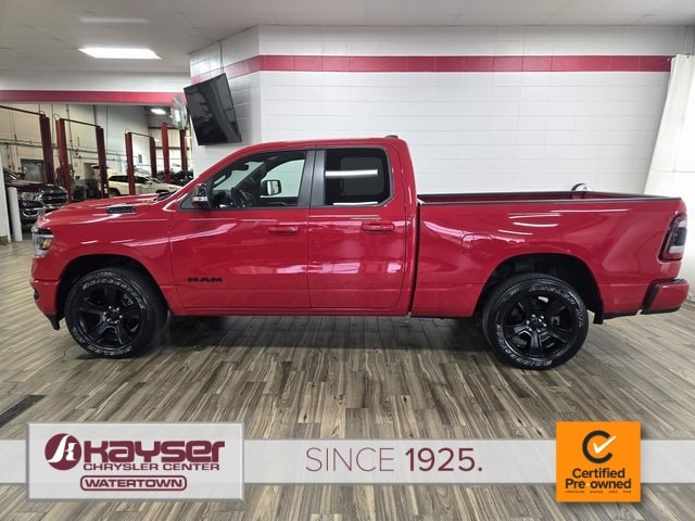 Used 2021 RAM Ram 1500 Pickup Big Horn/Lone Star with VIN 1C6SRFBT7MN601821 for sale in Watertown, WI