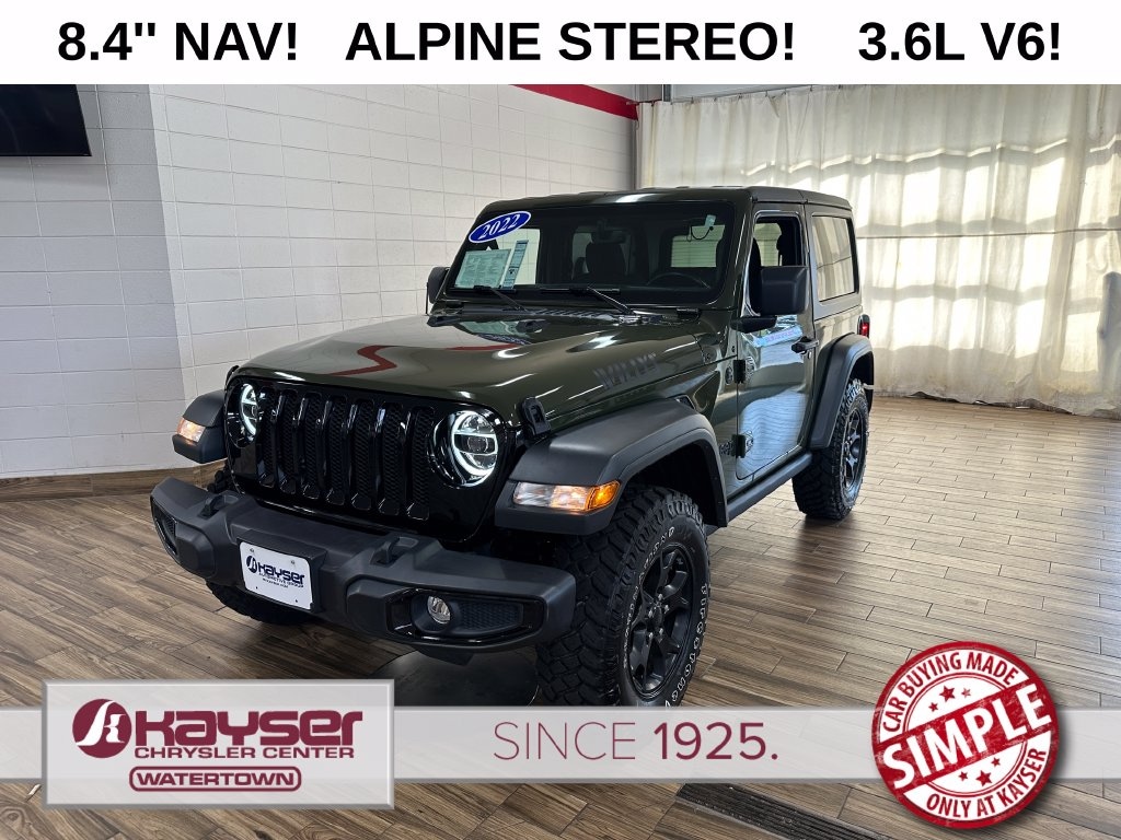 Used 2022 Jeep Wrangler Willys SUV