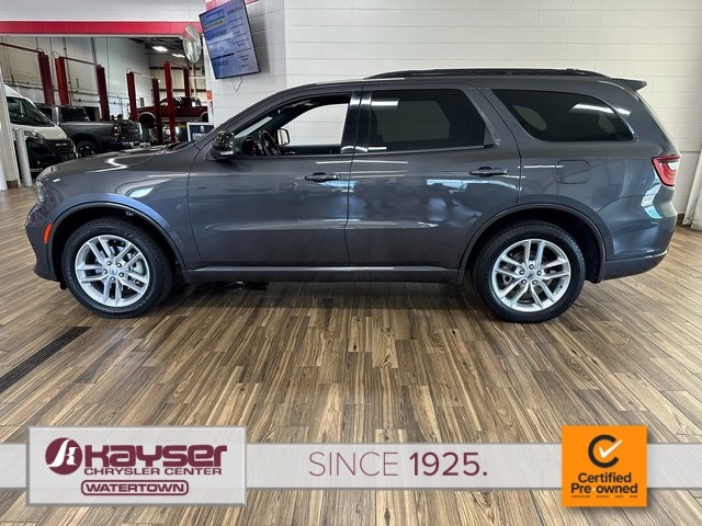 Certified 2023 Dodge Durango GT with VIN 1C4RDJDG1PC637626 for sale in Watertown, WI