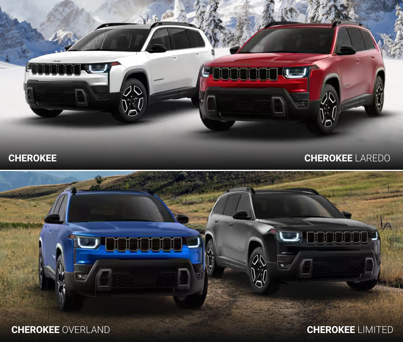 2026 Jeep Cherokee Trims