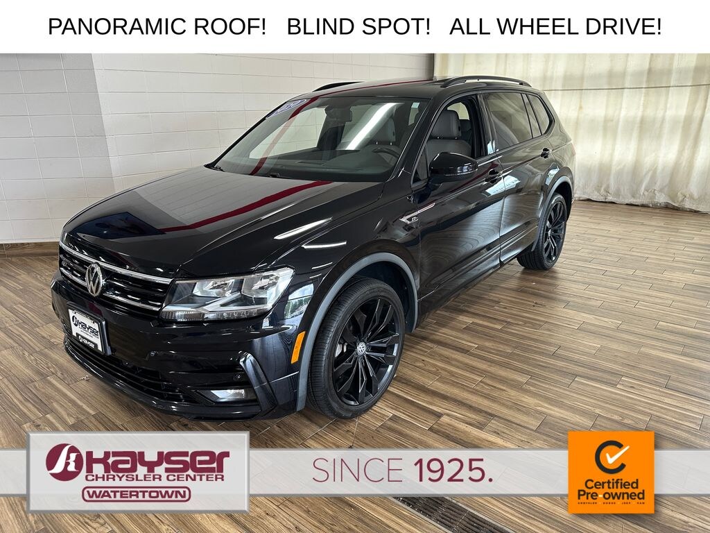 Certified 2020 Volkswagen Tiguan 2.0T SE R-Line Black SUV