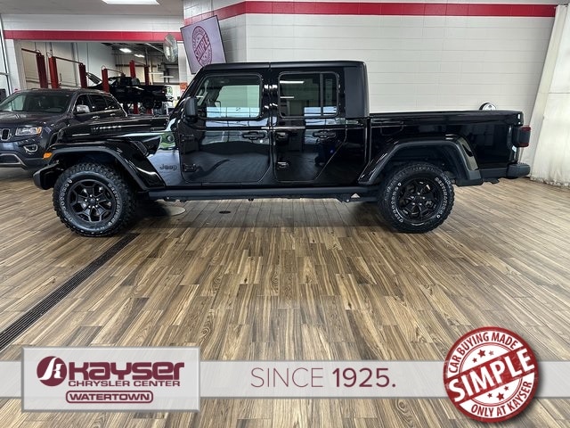 Certified 2021 Jeep Gladiator WILLYS with VIN 1C6HJTAG1ML565964 for sale in Watertown, WI