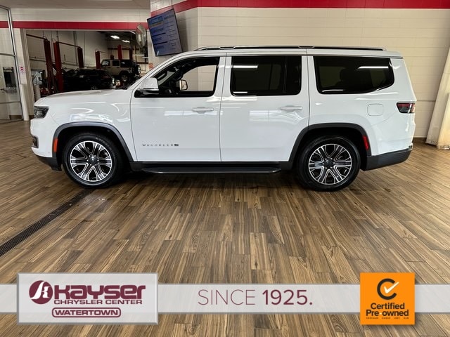 Certified 2022 Jeep Wagoneer Series III with VIN 1C4SJVDT9NS142995 for sale in Watertown, WI