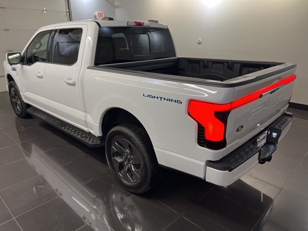 Certified 2025 Ford F-150 Lightning Lariat Truck SuperCrew Cab