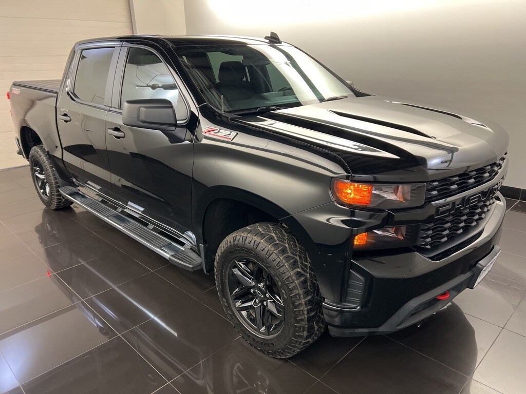 Used 2022 Chevrolet Silverado 1500 LTD Custom Trail Boss Truck Crew Cab