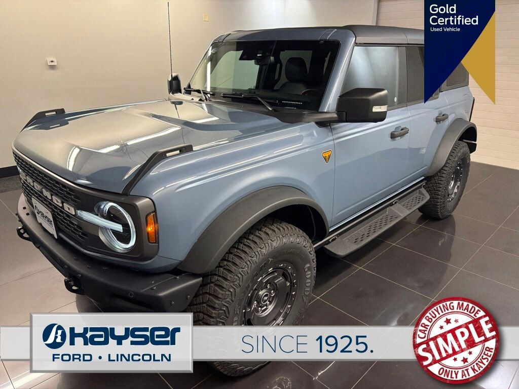 Certified 2024 Ford Bronco Badlands SUV