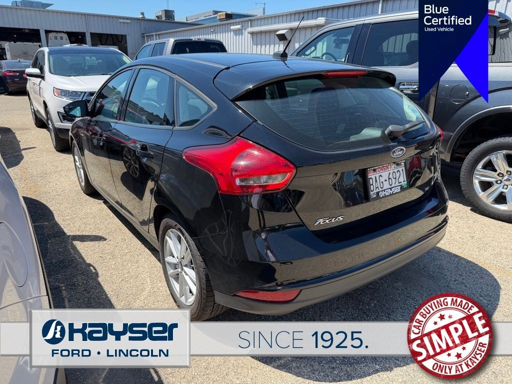 Certified 2018 Ford Focus SE Hatchback