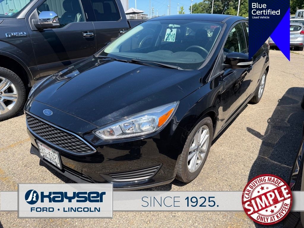 Certified 2018 Ford Focus SE Hatchback