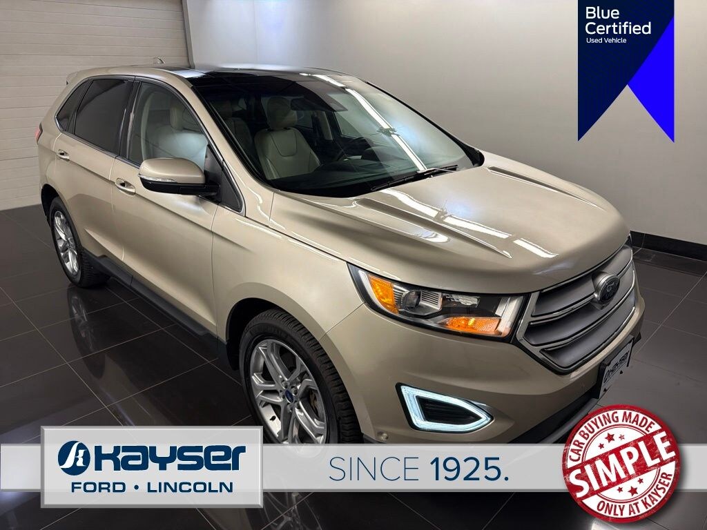 Certified 2017 Ford Edge Titanium SUV