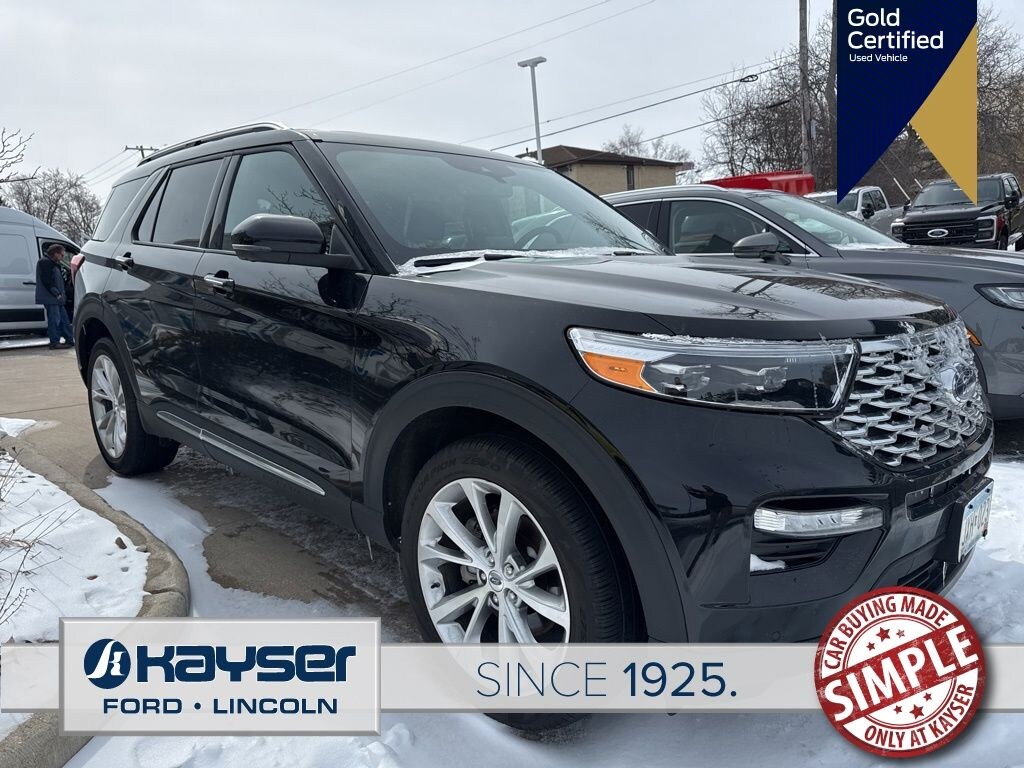 Certified 2022 Ford Explorer Platinum SUV