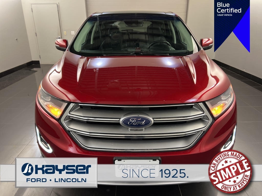 Certified 2017 Ford Edge Titanium with VIN 2FMPK4K91HBC30129 for sale in Madison, WI
