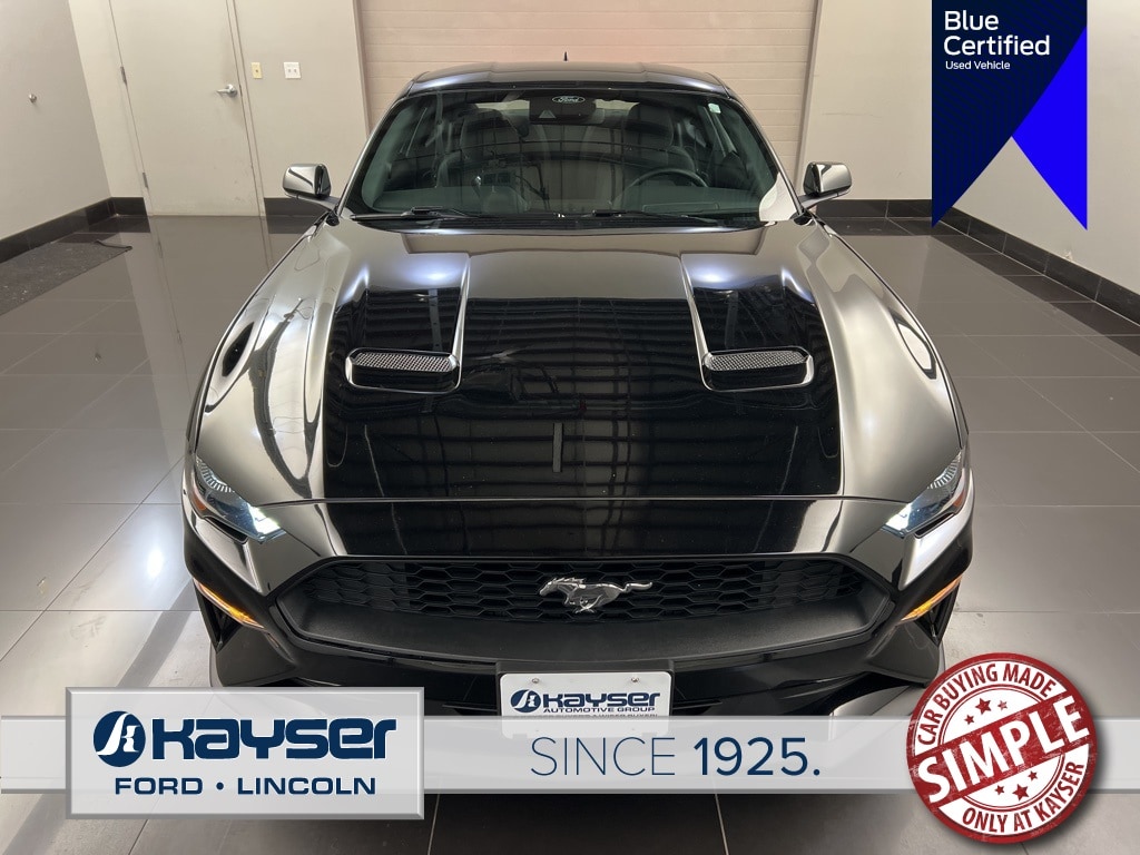 Certified 2022 Ford Mustang EcoBoost with VIN 1FA6P8TH7N5130539 for sale in Madison, WI